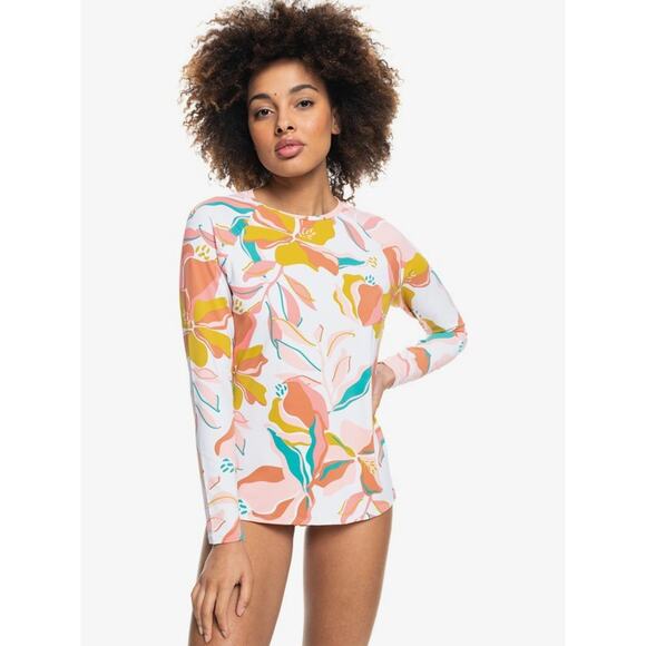 Roxy Beach Classics RashGuard Small - Picture 2 of 7